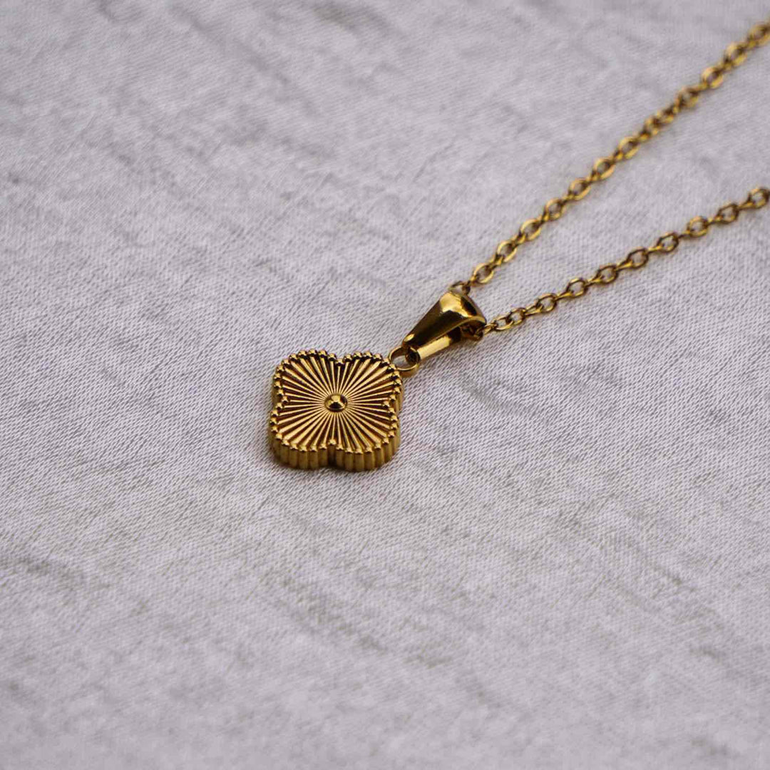 Personalised Clover Initial Necklace