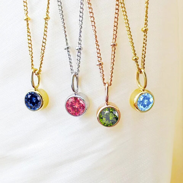 Dora Birthstone Necklace