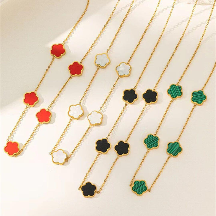 Five Clover Necklace