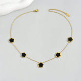 Five Clover Necklace