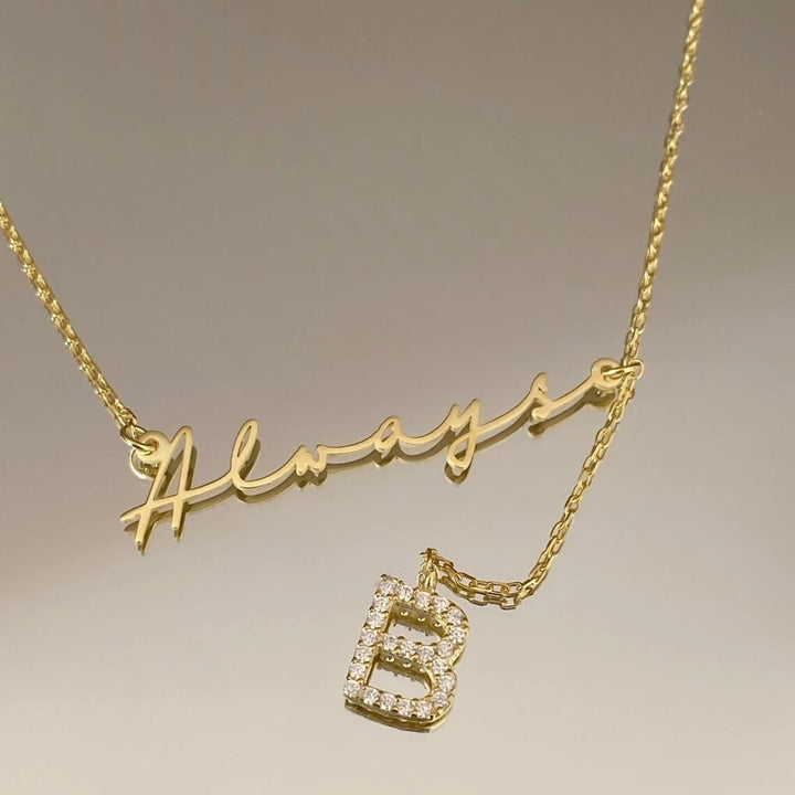 Personalised Alley Name Necklace