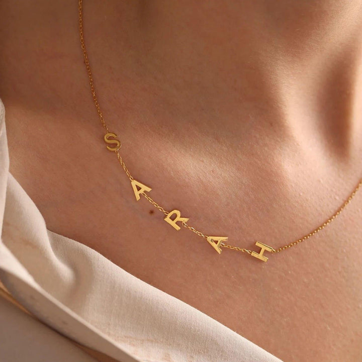 Spala Letter Necklace - Celeste Adore