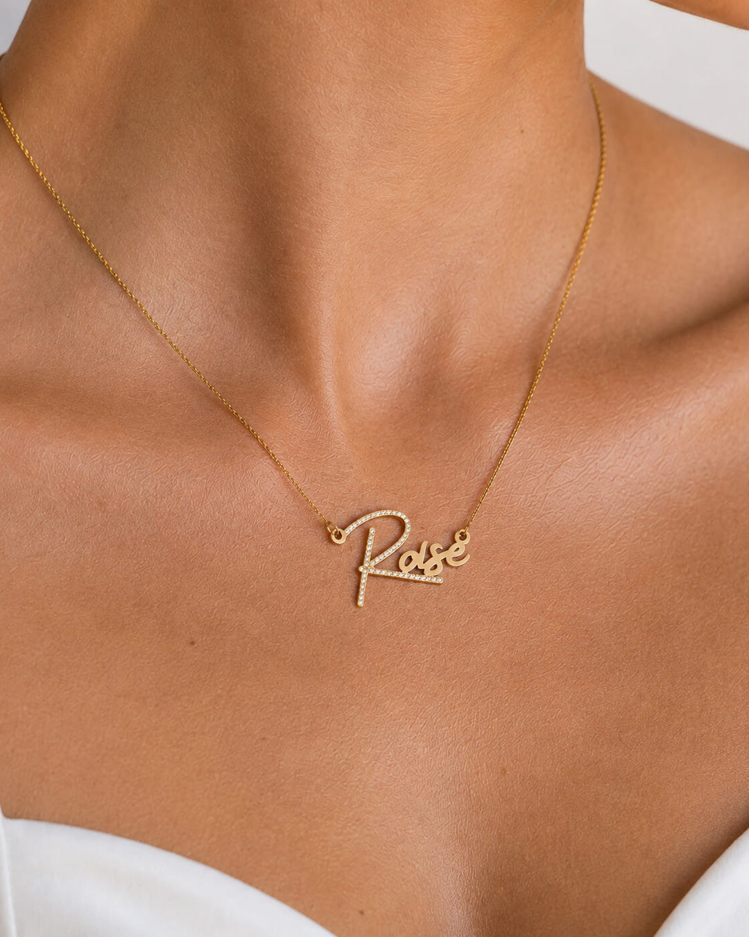 Personalised Annie Name Necklace