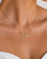 Personalised Annie Name Necklace