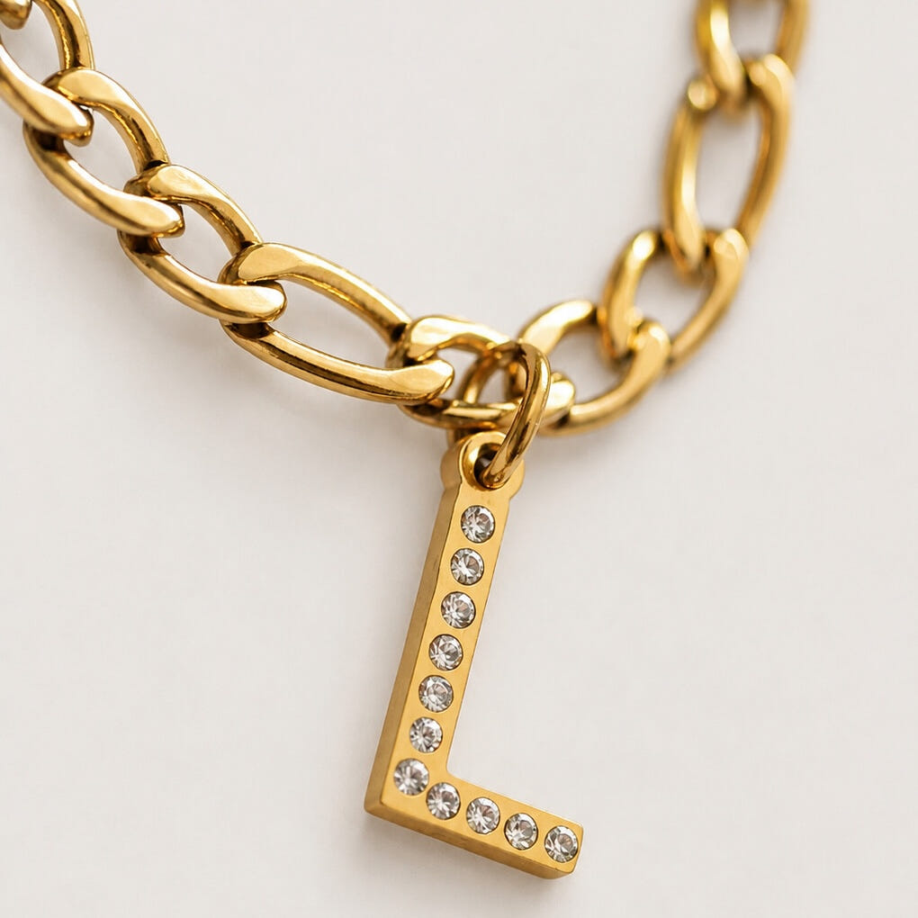 Personalised Sienna Initial Bracelet